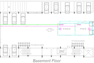 design plumbing water supply system, pipe sizing and layout professionally