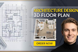 redraw real estate 2d floor plan, 3d floor plan, house plan, blueprint in revit