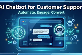 build an ai chatbot for customer support and automation