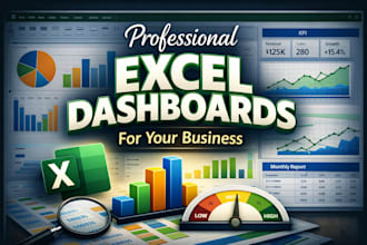 create professional, interactive excel dashboards