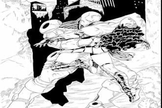 illustrate comic book art comic book artist