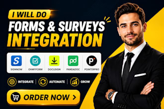 signnow ohmyform docusign pandadoc pointerpro questionnaire surveys integration
