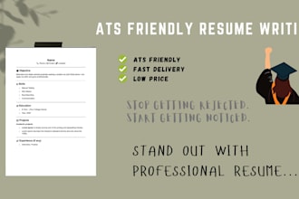 create ats friendly resume and optimize your linkedin profile
