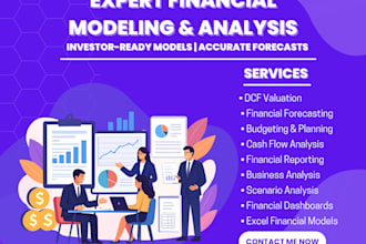 do financial analysis and financial modeling
