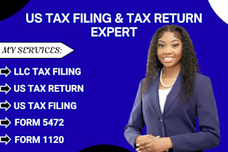 file us tax filing, US tax returns, USA tax form 5470 and 1120