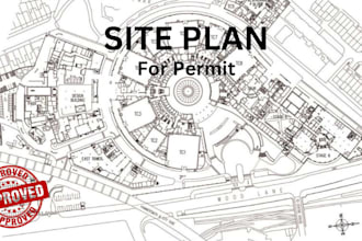 specialize in drafting real estate floor plan, site plan in 24 hours