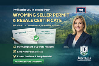 get your wyoming seller permit and resale certificate