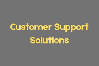 be your fast and friendly customer support agent