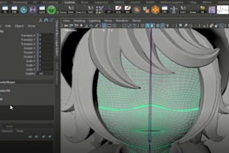 fix, pro rig, weight paint, blendshapes, vrm, mmd, vrchat, avatar, blender