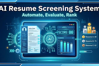 build ai resume screening and CV matching system