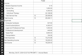 build a monthly income and expense tracker in google sheets