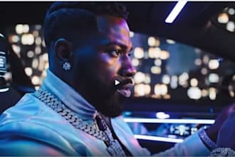 edit your hip hop  rap music video with professional vfx
