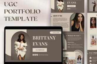 canva website canva design landing page canva portfolio website ugc portfolio