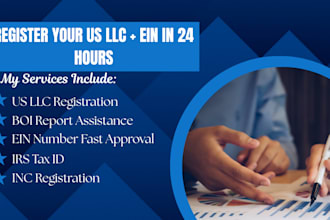 register US llc company formation with ein for US and non US residents