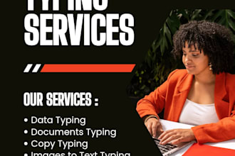 type documents fast and accurately