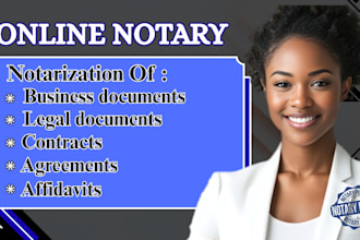 notarize documents online, remote online notary, contracts, affidavit, usps form