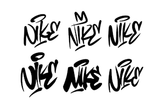 design original graffiti typography