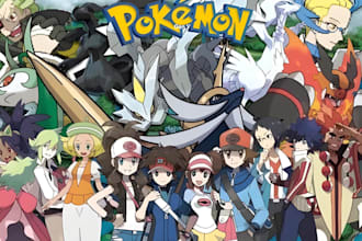 draw pixel art pokemon trainer pokemon sprite fakemon character design