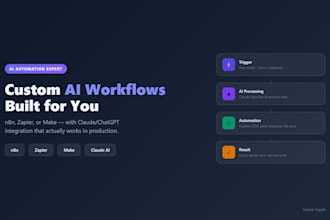 build a custom ai automation workflow