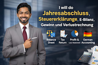 jahresabschluss, steuererklaerunge, ebilanz, gewinn und verlustrechnung