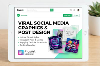 create viral social media graphics for instagram and tiktok