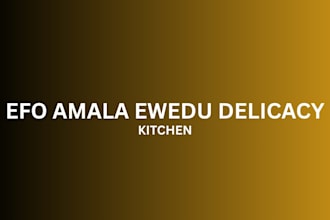 teach you how to prepare authentic efo amala ewedu delicacy