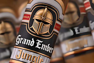 design an amazing unique cigar label cigar box cigar brand and cigar logo