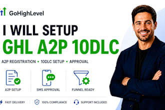 setup gohighlevel a2p 10dlc ghl a2p registration go high level expert funnel