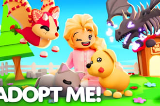 develop roblox adopt me game, roblox adopt me style game