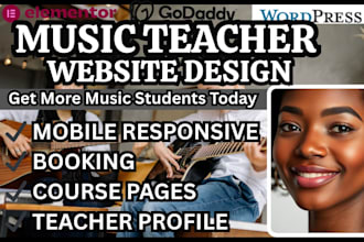 music teacher site music lesson website online music classes guitar teacher site