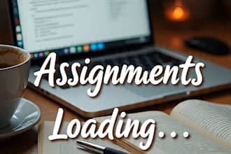 do assignment work, typing and document professionally