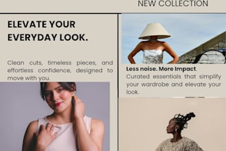 design email templates for klaviyo or mailchimp
