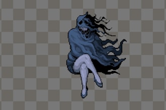 create pixel art animation for your game