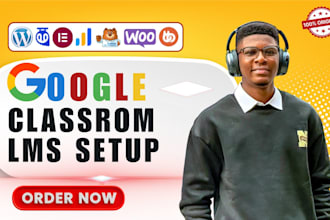 set up your google classroom and online course with course curriculum