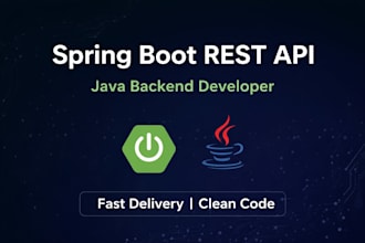 build rest API using spring boot and java