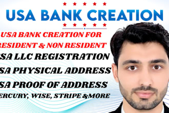 create USA bank for any country, proof of address and physical address us bank
