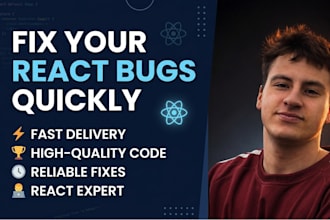 debug and fix react logic, hooks, and javascript errors