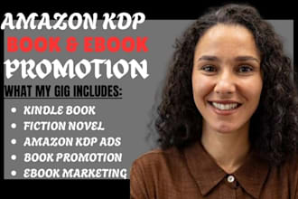 do 6 figure ebook, book promotion, book marketing, fiction novel, kindle book