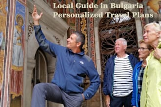 create a personalized travel itinerary for bulgaria