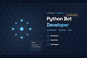 build powerful python automation bots and scripts