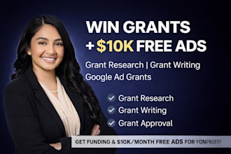 do grant research manage google ads grant grant approval nonprofit grant writing