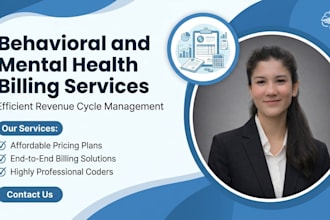 handle mental health billing claims and ar follow ups