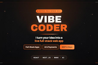 be your vibe coder for any concept and build your web app