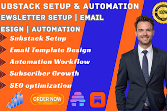 setup substack substack newsletter, promotion, email newsletter lead generation