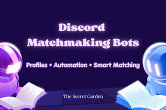 create a discord bot for matchmaking and engagement