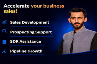 be a sales development representative for your business