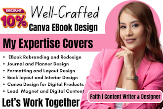 do canva ebook design, ebook rebrand, worksheet design, workbook