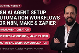 setup n8n ai agent n8n api integration n8n automation make, zapier, n8n workflow