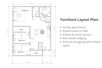 design smart furniture layouts for small apartments and studios