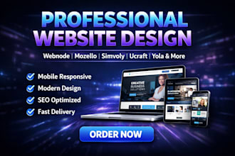design strikingly webnode mozello simvoly ucraft pagexl voog yola website